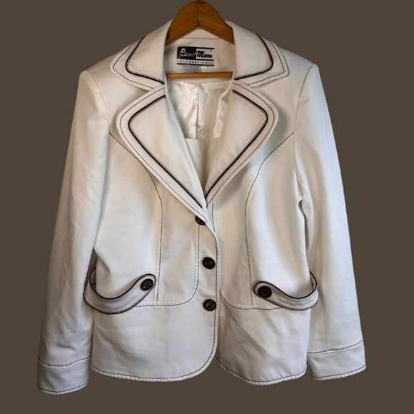 Vintage 70s Ben Marc International Womens Brown Cording Jacket - Picture 1 of 11